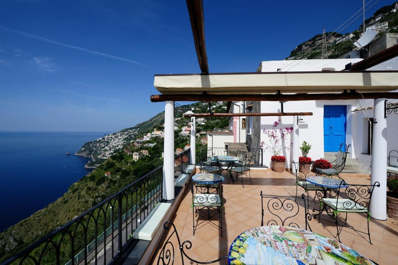 Villa La Casa Del Melograno Furore Exterior foto