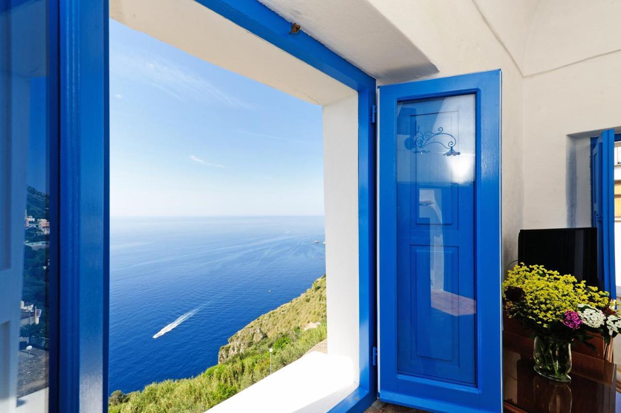 Villa La Casa Del Melograno Furore Exterior foto