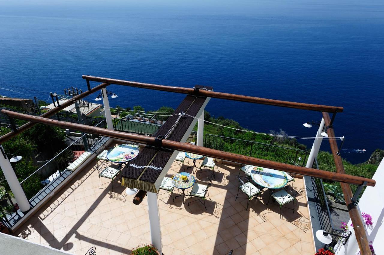 Villa La Casa Del Melograno Furore Exterior foto