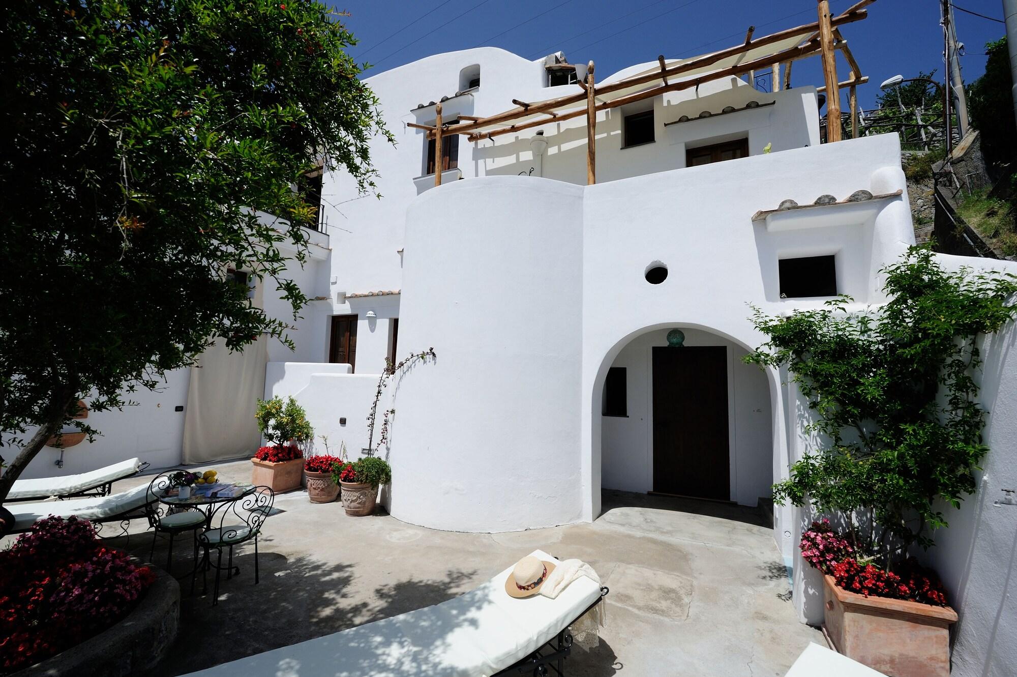 Villa La Casa Del Melograno Furore Exterior foto