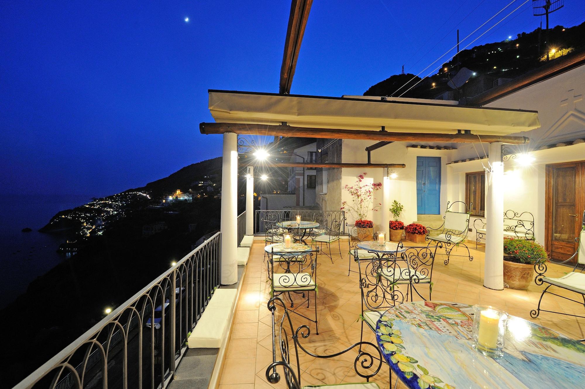 Villa La Casa Del Melograno Furore Exterior foto