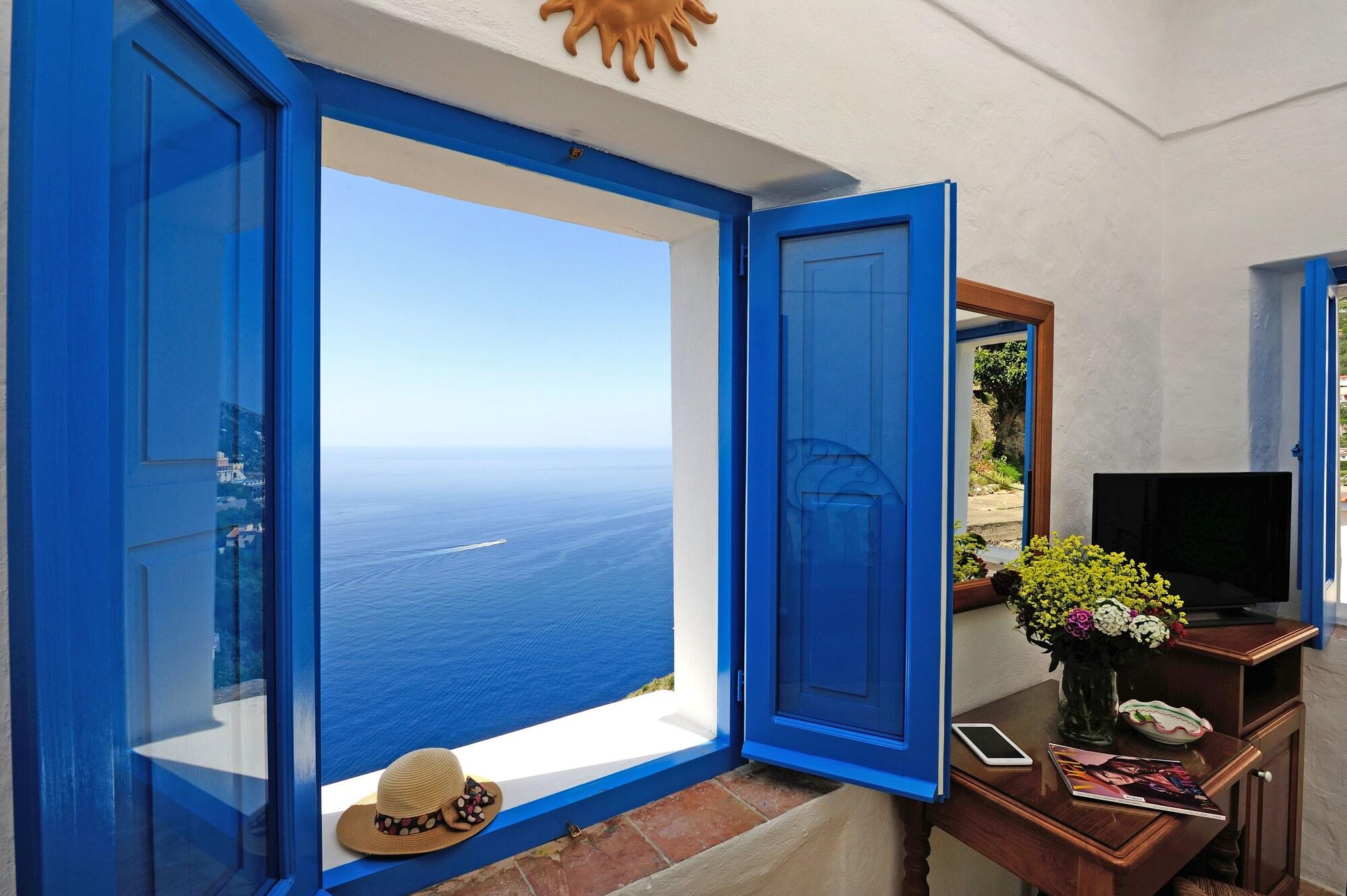 Villa La Casa Del Melograno Furore Exterior foto