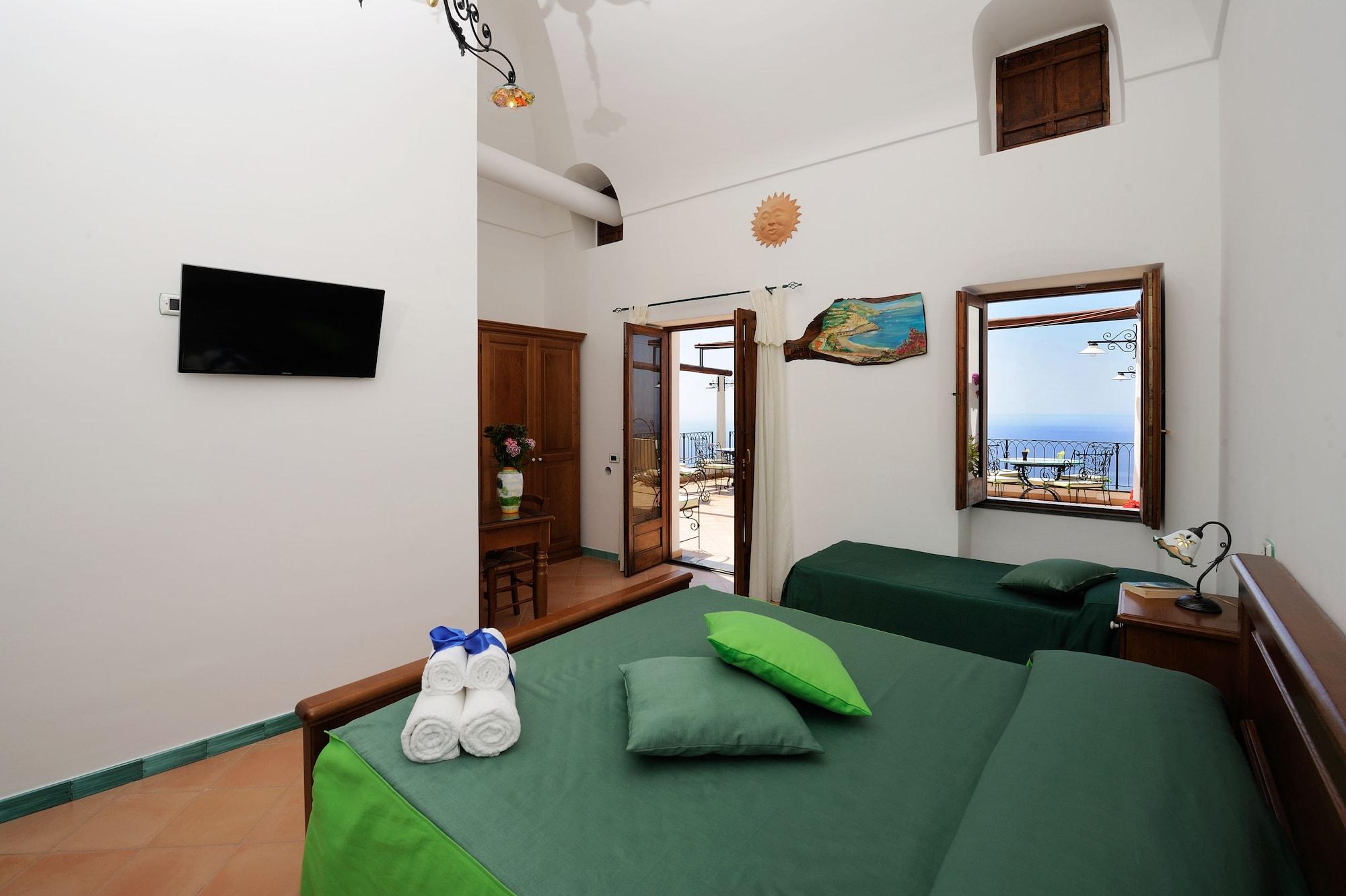 Villa La Casa Del Melograno Furore Exterior foto