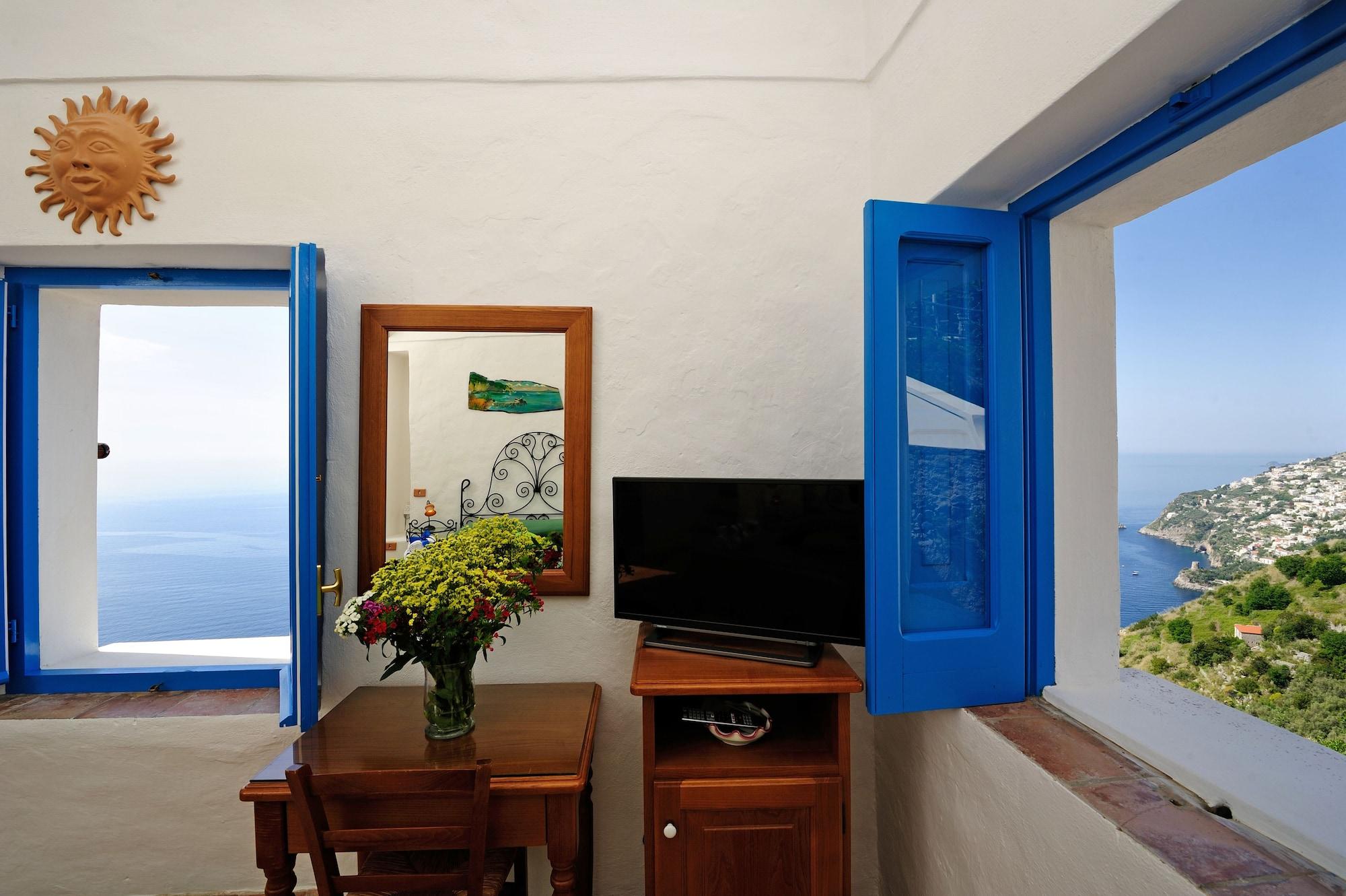 Villa La Casa Del Melograno Furore Exterior foto