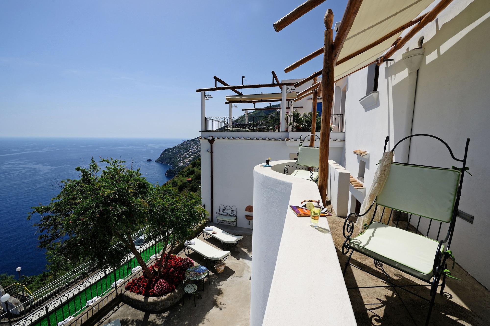 Villa La Casa Del Melograno Furore Exterior foto