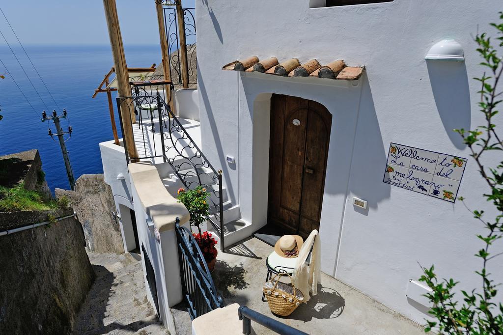 Villa La Casa Del Melograno Furore Exterior foto