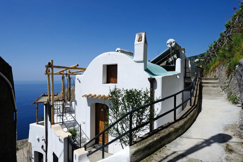 Villa La Casa Del Melograno Furore Exterior foto